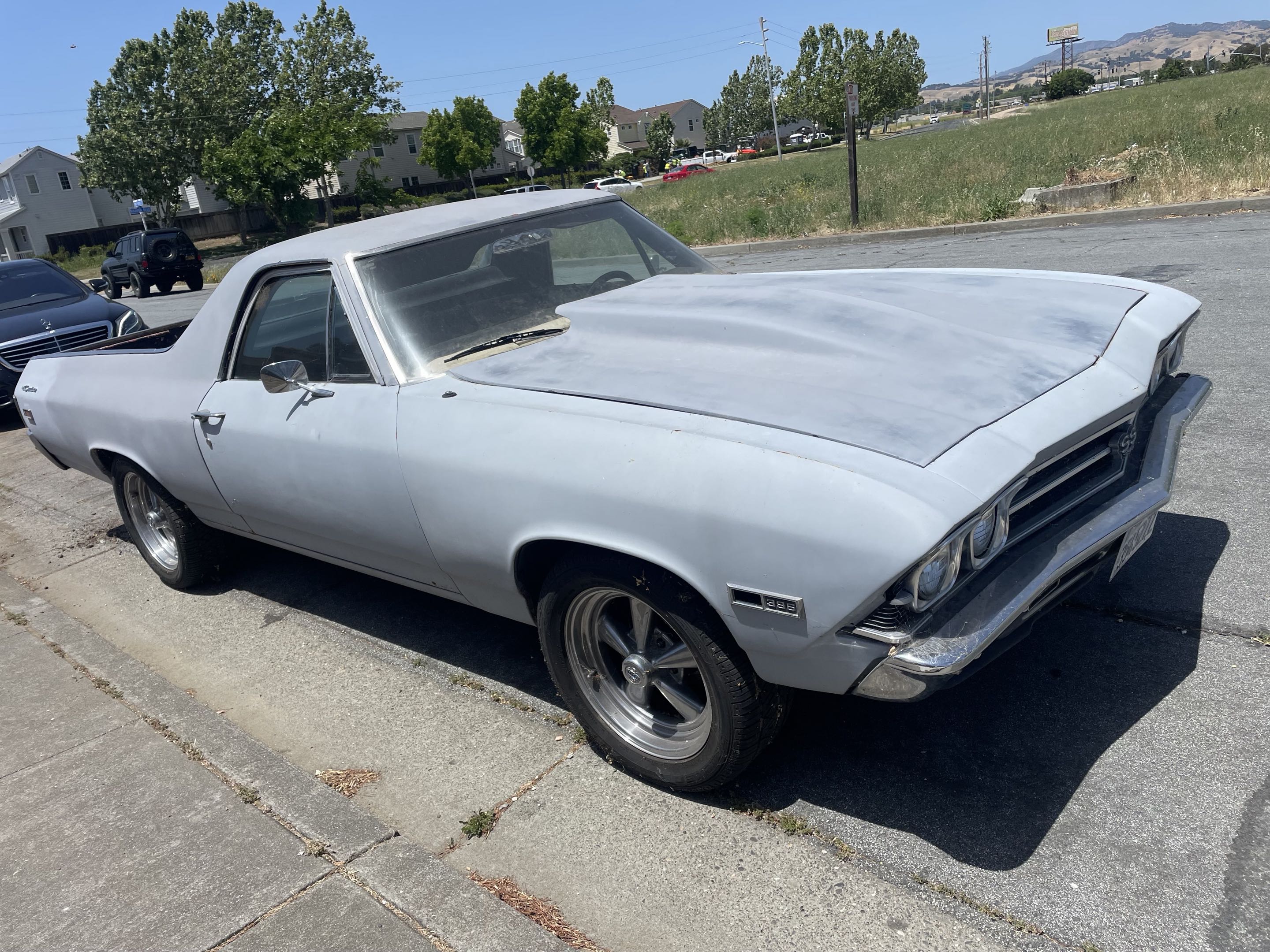 1969 El Camino before restoration