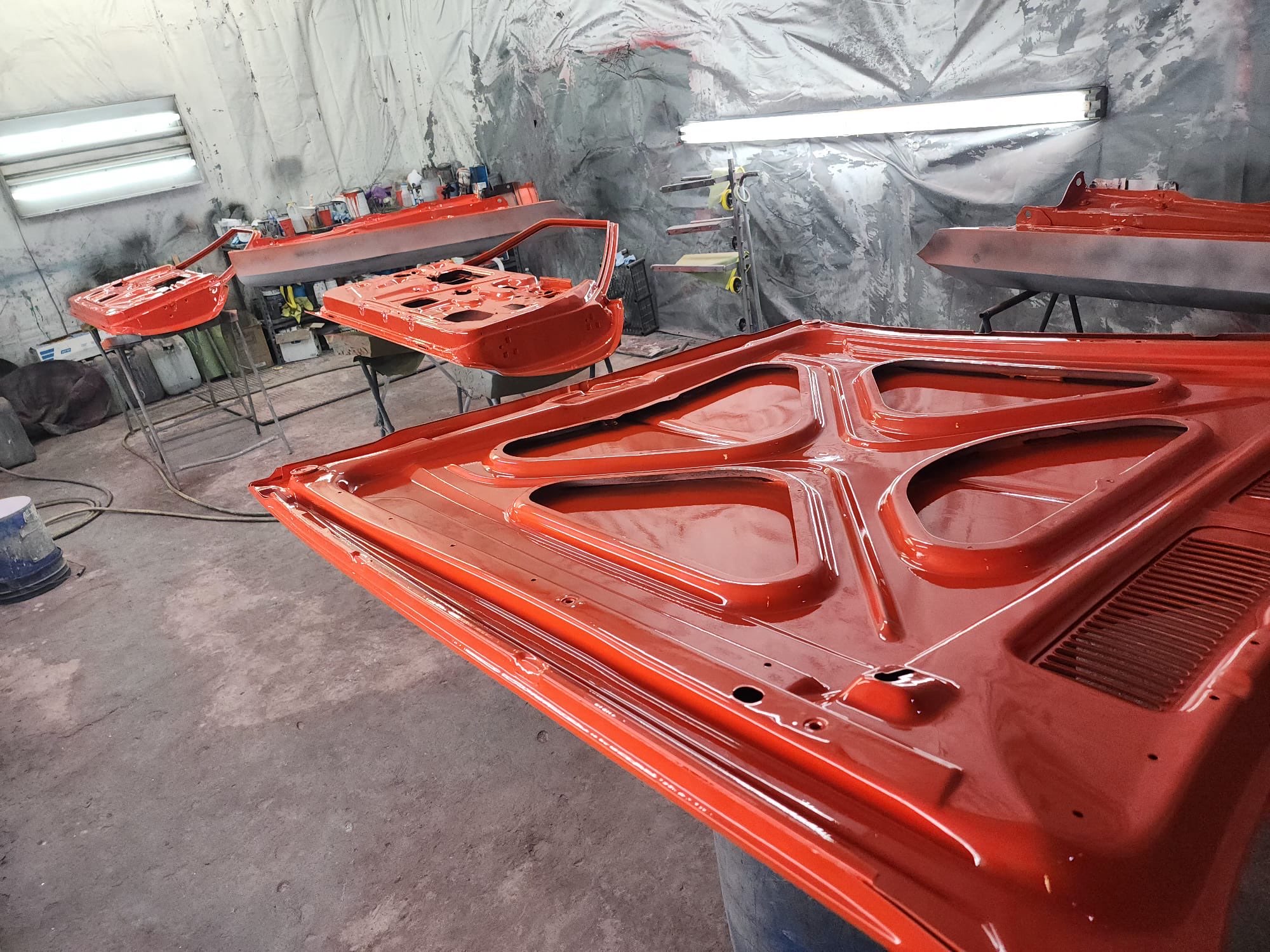 El Camino paint prep